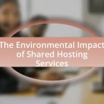 The Environmental Impact of Shared Hosting Services