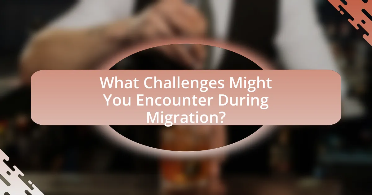 What Challenges Might You Encounter During Migration?