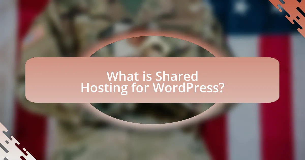 What is Shared Hosting for WordPress?